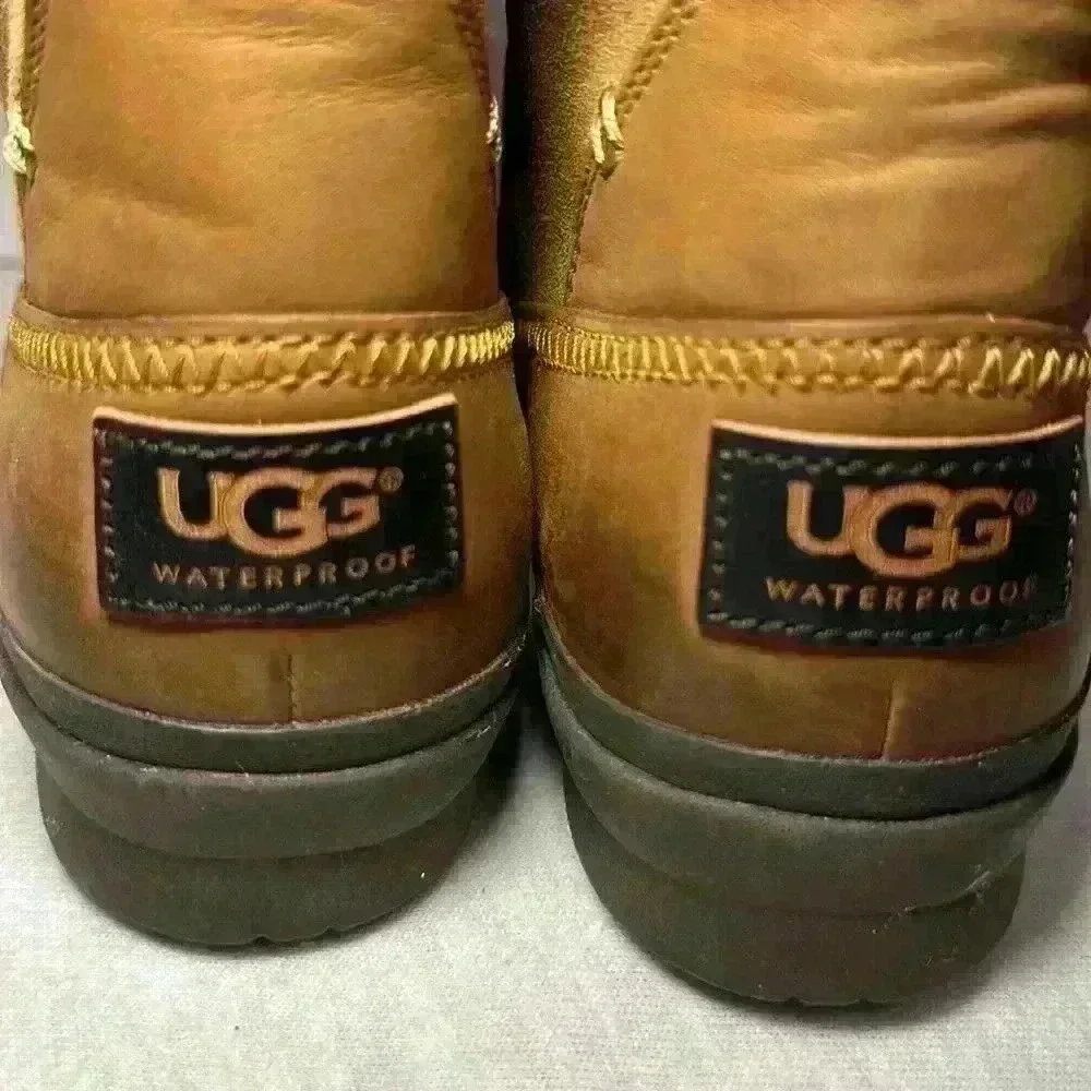 UGG Azaria Women Lace Up Ankle Boots Waterproof Chestnut US 6.5 /UK 5 /EU 37.5